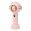 Lovely Handheld Misting Fan with Atomization Function USB Rechargeable Small Pocket Mist Fan 500mAh