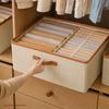 Xiaomi Foldable Clothes Storage Box Large Capacity Closet Organizer with Divider Handle for Wardrobe Shelves Bedroom Home Organization450000
