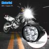 2pcs Led Headlight Motorcycles White Super Bright Auxiliary Working Front Light Scooter Spotlight Additional Spot Light Fog Lamp