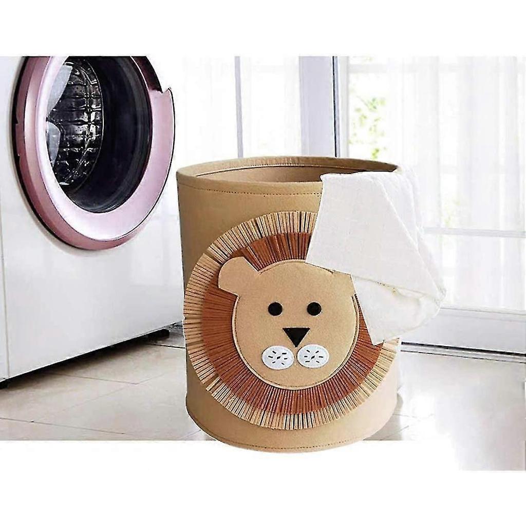Felt Basket Toy Storage Organizer Collapsible