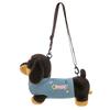 Cute Dachshund Dog Plush Toy Children's Doll Dressed Puppy Crossbody Bag Girl Travel Shoulder Bag