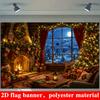 1Pcs Cozy Christmas Stone Fireplace Decoration Background Winter Backdrop For Photo Studio Photo Booth Party