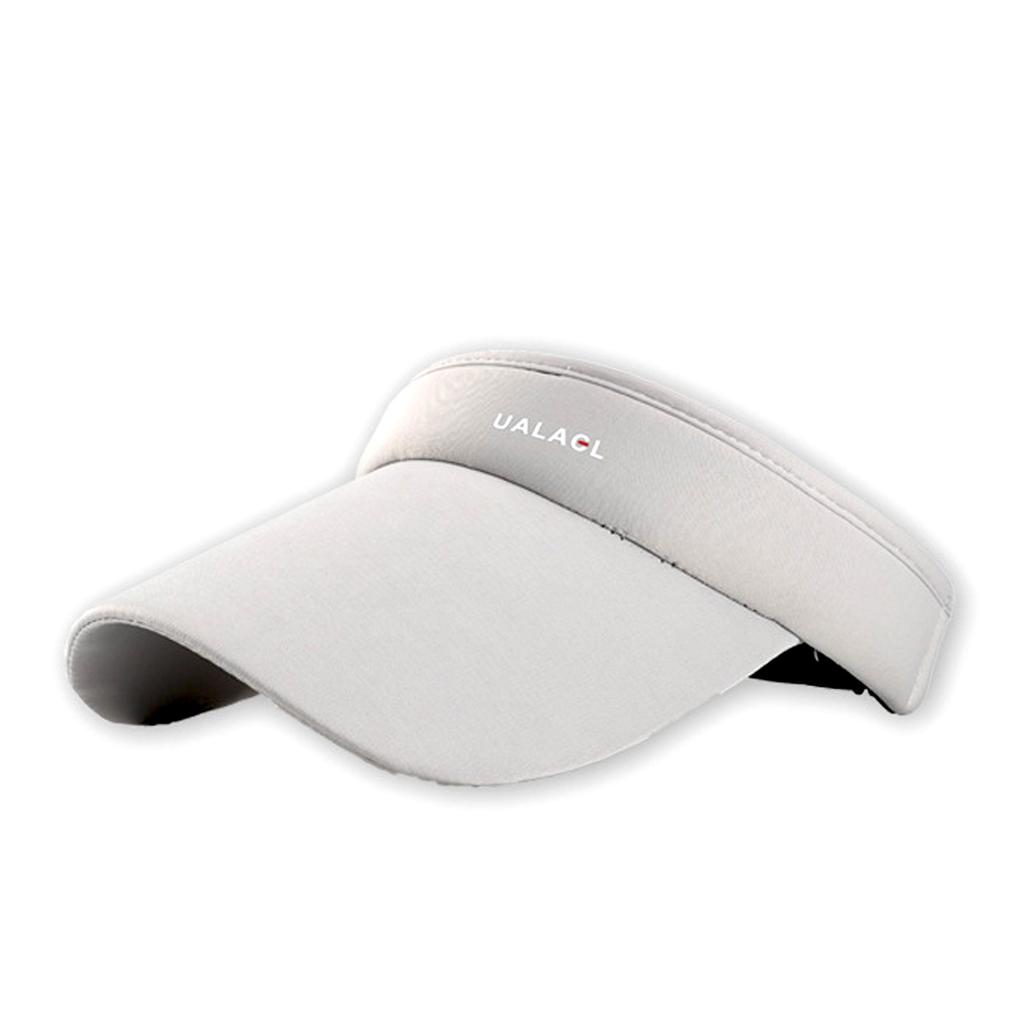 Cooling Stretchy Visor Ice Silk Long Brim Empty Top Hat Summer UV Protection Men Sun Hats Cycling Running Sports Golf Visor Cap
