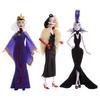 Mattel Disney Villains Set 100th Anniversary HRF56 3-Doll [3 Dolls] [Dress-up Dolls] [Disney Celebration] [Ages 4+]