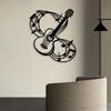 Metal Wall Art Minimalist Note Sculpture Iron Music Decor Gift For Musician Home Studio