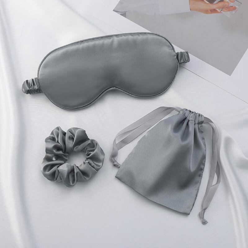 OEINGOEING Imitation Silk Eye Mask Set