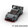 MOC Building Blocks Speed Racing Car Model DIY Assembly Bricks Educational Toy