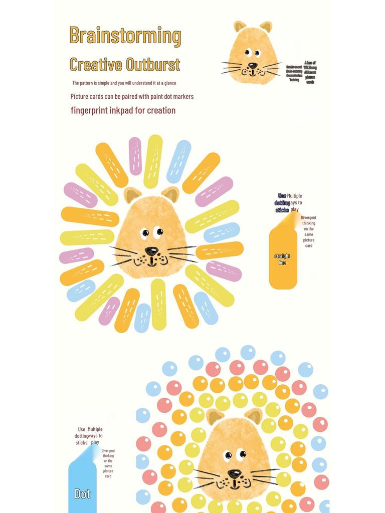 Dot Art Kids' Coloring Book: Pencil Control & Concentration Puzzle for Early Education