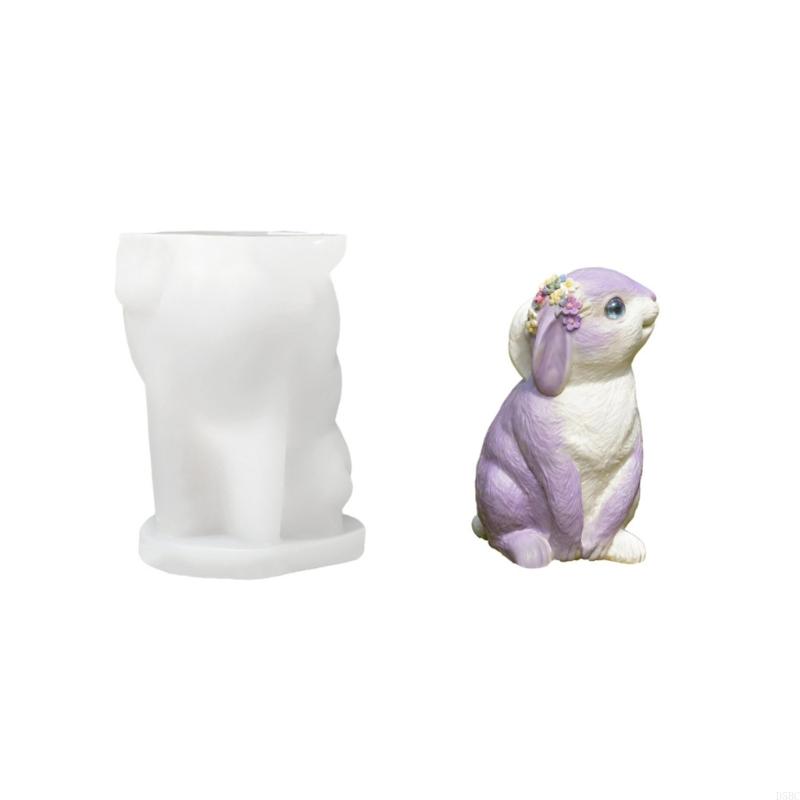 

Sturdy Silicone Rabbits Mould Craft Supplies For Holiday DIY Projects