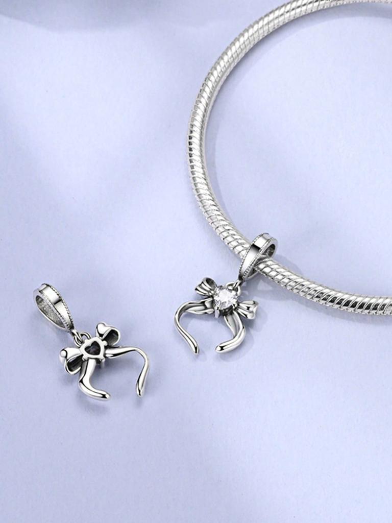 Copper Plated Original Charms Vlove Bow Children'S Shoes Beads Fit Bracelet Women'S Jewelry Gift