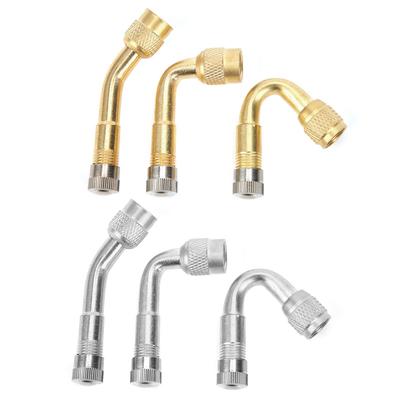 Brass Tire Valve Extender 90° 135° 45° Valve Stem Extension Adapter for Car Motorcycle Bike