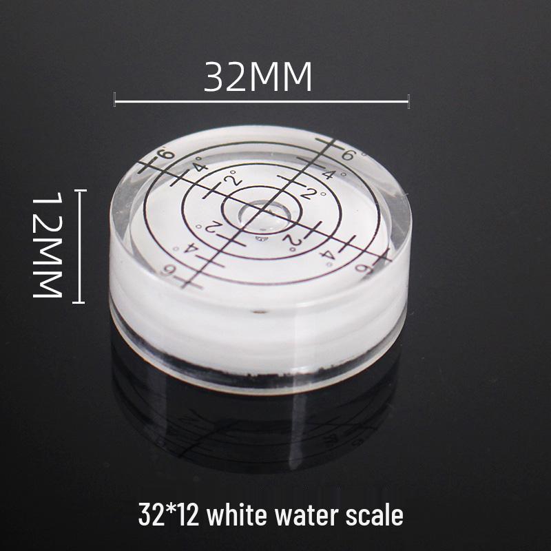 Universal Green Spirit Level with Scale - Compact Liquid Bubble Measuring Tool