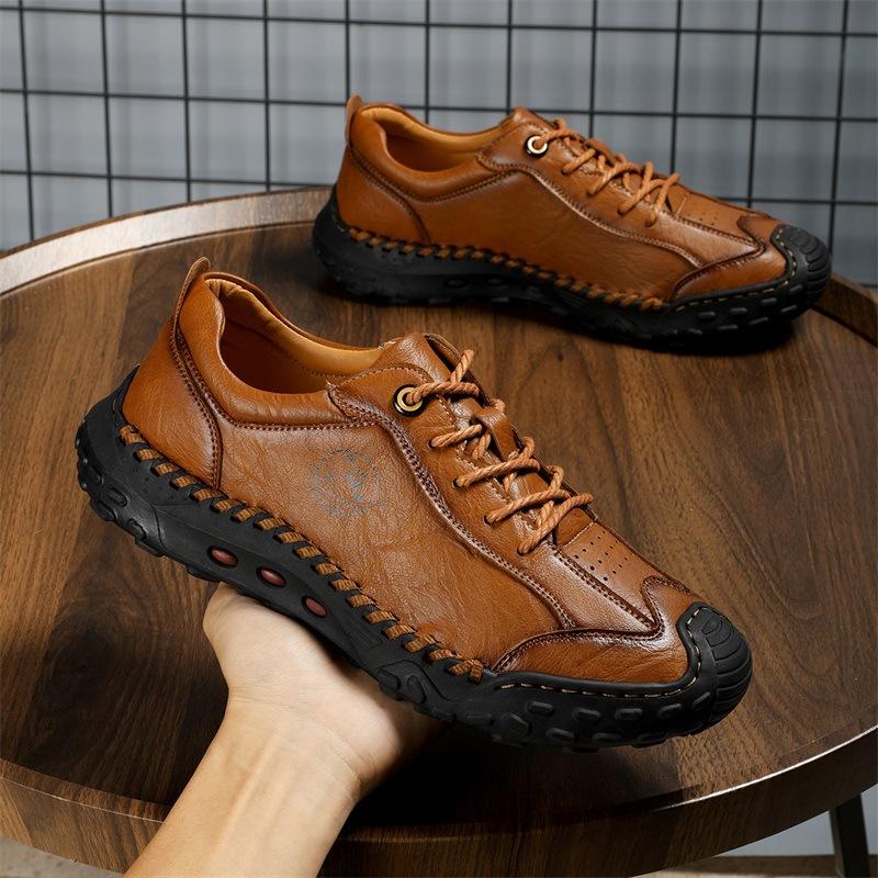 

Men s sports shoes fashion handmade shoes outdoor shoes trend running shoes breathable casual shoes men s trend tooling shoes 48 светло-коричневого