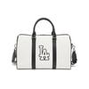 MLB Synthetic Leather Pillow Bag Water Bucket, Boston Bag, Handbag, Shoulder Bag, Crossbody Bag, Travel Bag Regular Casual 3ABWM023N-07WHS