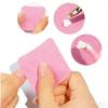 Heart Shape Lint Free Nail Wipes Nail Polish Remover Cotton Pads for UV Gel Makeup Cleaning