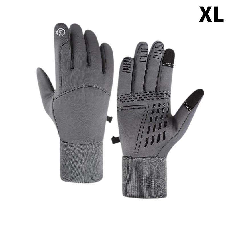 

1Pair Men s Winter Touchscreen Gloves, Waterproof, Anti-Slip Tactical Gloves For Cycling, Fitness, Hiking, Outdoor Training
