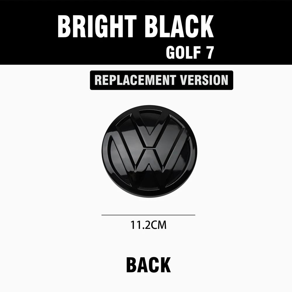 1/2 Piezas Para Volkswagen VW Golf 7 MK7 2014 2015 2017 2016 Coche Parrilla Delantera del Capó Cubierta del Emblema del Maletero Trasero Insignia de Repuesto