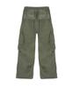 ASIF CALIE Parachute Cargo Pants Deep Khaki