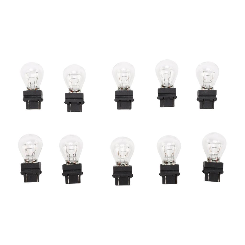 3157 Tail Light Bulbs Warm White 21V 5W Turn Signal Headlight Brake Light Bulbs Replacement 10pcs