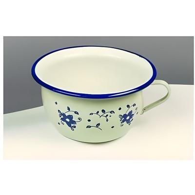 Ibili 919322 Vitrified Enameled Steel Chamber Pot 22 Cm Sena