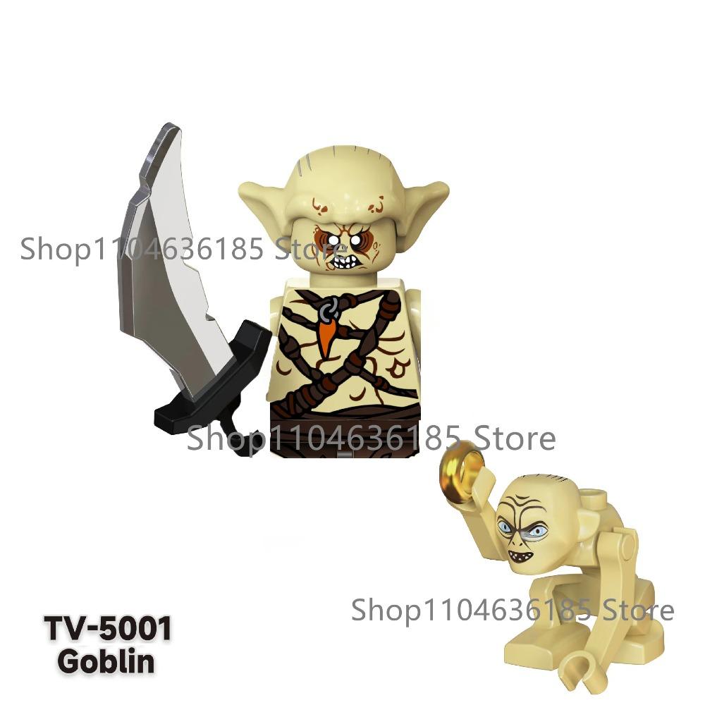 

New Lord Rings Mini Figure Model Elves Orcs Army Gandalf Saruman Game Thrones Action Figure Building Blocks Kids Toys Gifts