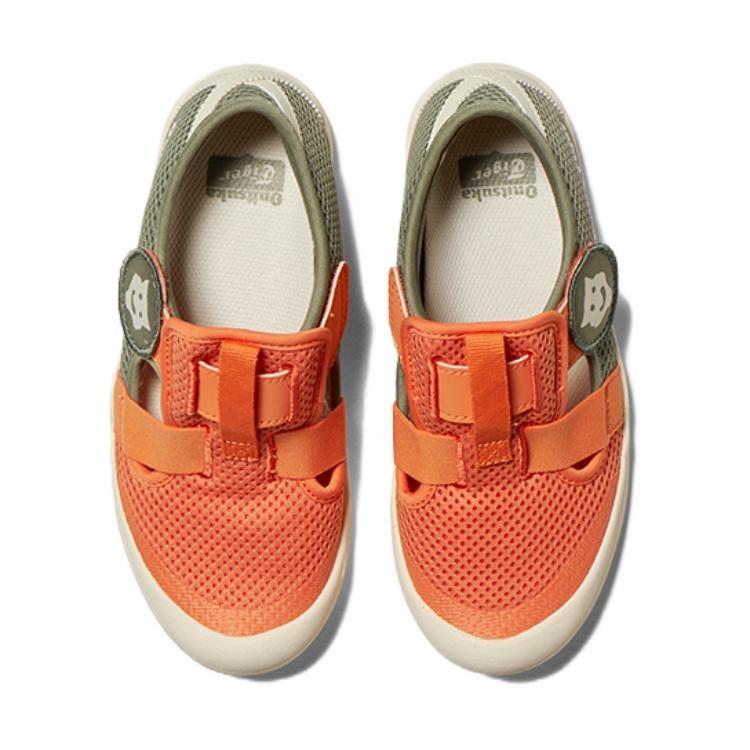 (GS) Onitsuka Tiger Mexico 66 Sandals 'Mikan Orange Green' Kids' 1184A198-800