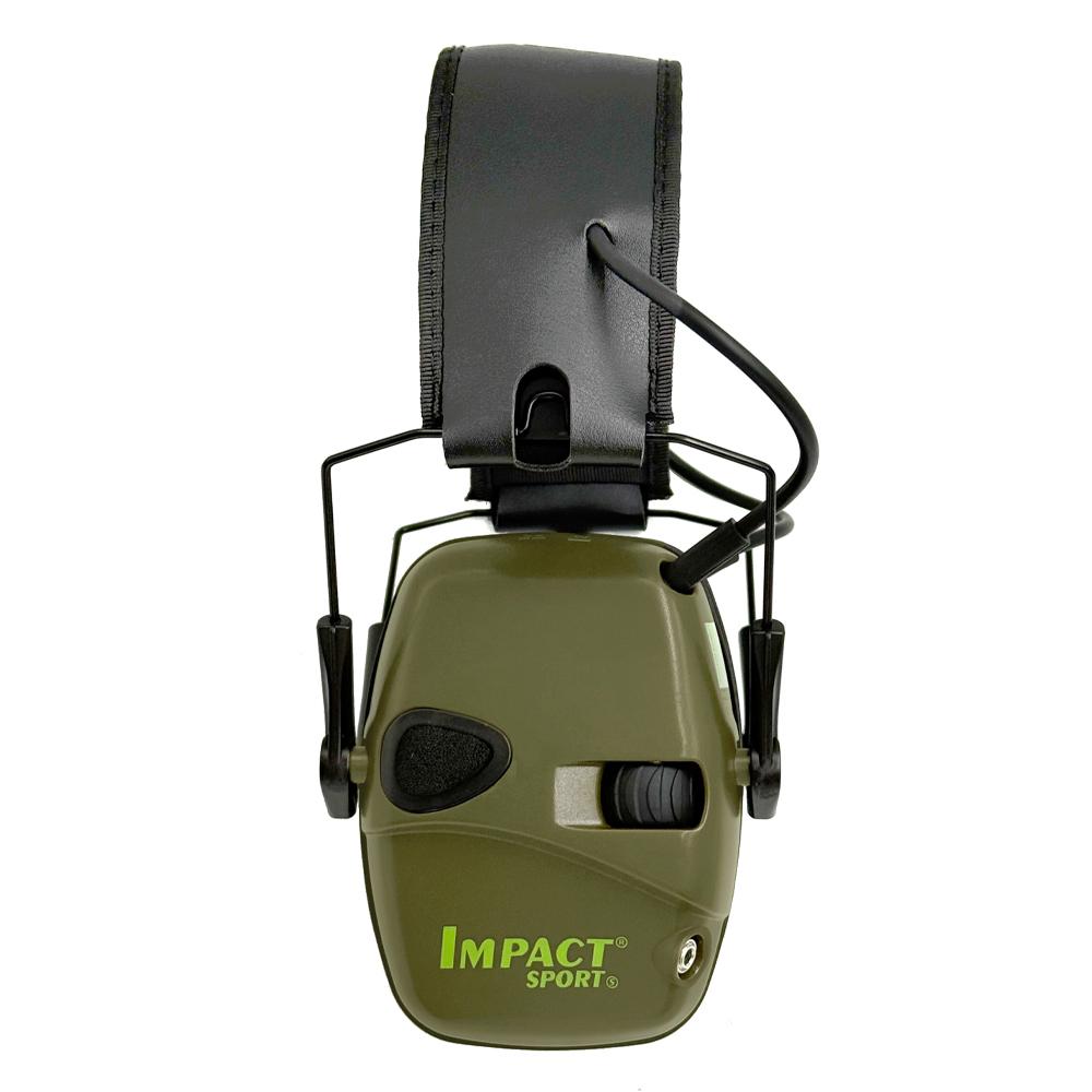 

Tactical Shooting Earmuffs Electronic Sound Amplification Anti-Noise Hearing Protection Headset for Outdoor Sports зелений
