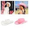 Rhinestone Woman Men Cowboy Hat for Christmas Elegant Ladies Prom Party Hat
