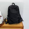 Schoolbag Schoolbag Girl Middle School Student High School College Student Korean Simple Solid Color Versatile Girl Schoolbag Light Going Out Backpack