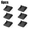 1/2/4/6pcs Car Dashboard Silicone Mount Phone Holder Non Slip Mat GPS Navigation Bracket For IPhone Samsung Android Smart Phones