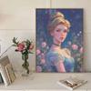 DIY Diamond Painting A Self-portrait of The Princess Cross Stitch Kit Mosaic Art Diamond Painting Full Circle Diamond Home Decoration
