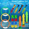 Non-Toxic Diving Toys Children'S Swimming Pool Treasure Hunt Water Ring Diamond Breath Closure Training Water Suit Underwater Toys For Kid