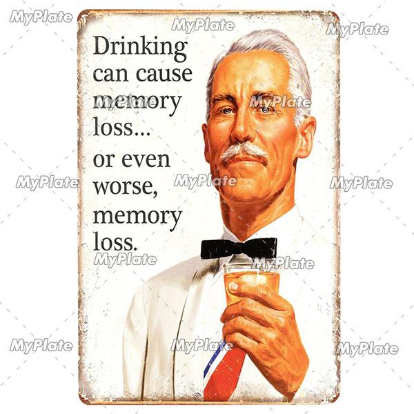 Letrero de Metal creativo para cerveza, placa Vintage, placa de letrero de lata para cerveza fría, decoración de pared para Bar, Club, hombre, arte rupestre, póster personalizado