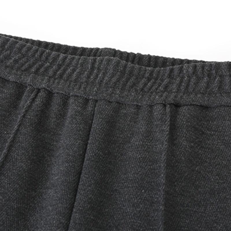 Women's Winter Fleece-Lined High-Waist Straight Leg Pants