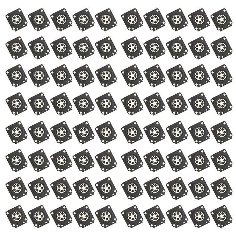 Top Sale 80Pcs/Lot For Zama 180 Metering Diaphragm Membrances Gasket Parts For Zama180 192 Carburetor Repair Kit