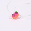 Yiwu Wintop Kawaii Style 3d Simulation Mixture Fruit Basket Design Flat Back Resin Cabochons for Diy Kit