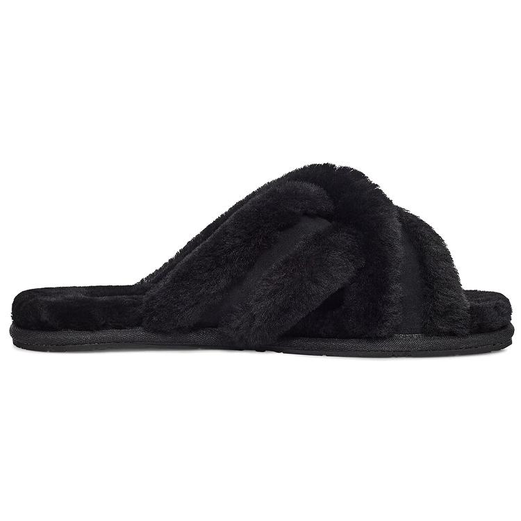 UGG Scuffita Lammfell Hausschuhe 1123572-BLK