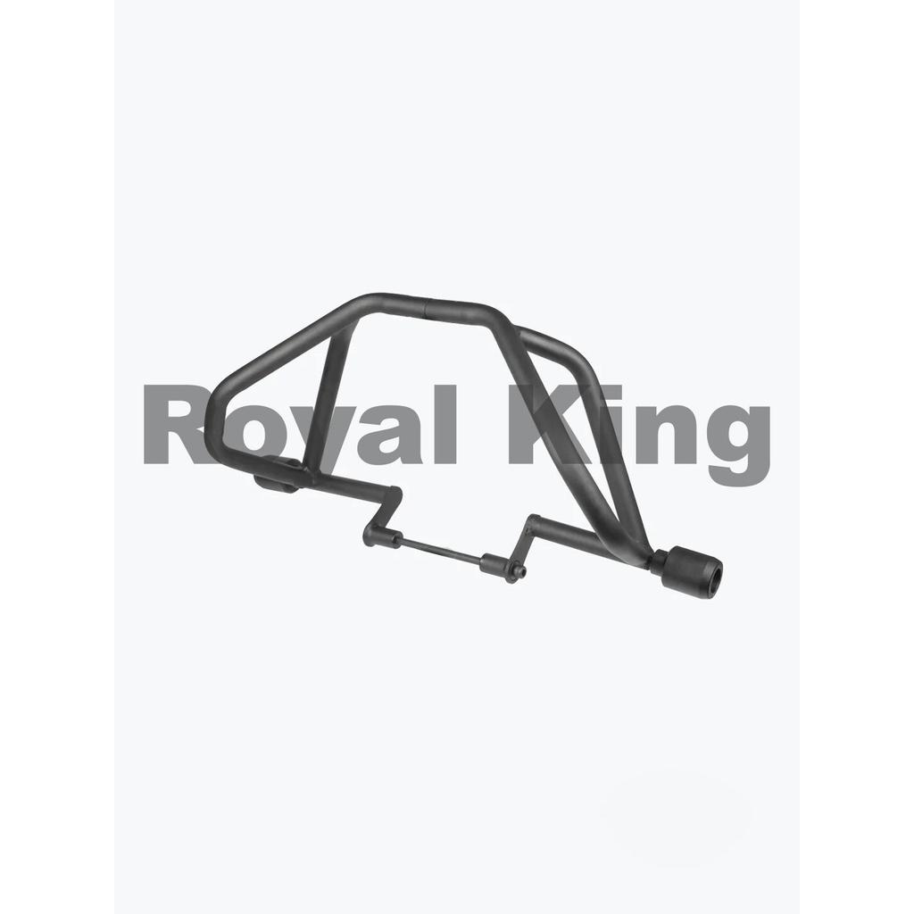 Black "Engine Guard Crash Bar With Slider" Fit for Royal Enfield Hunter 350