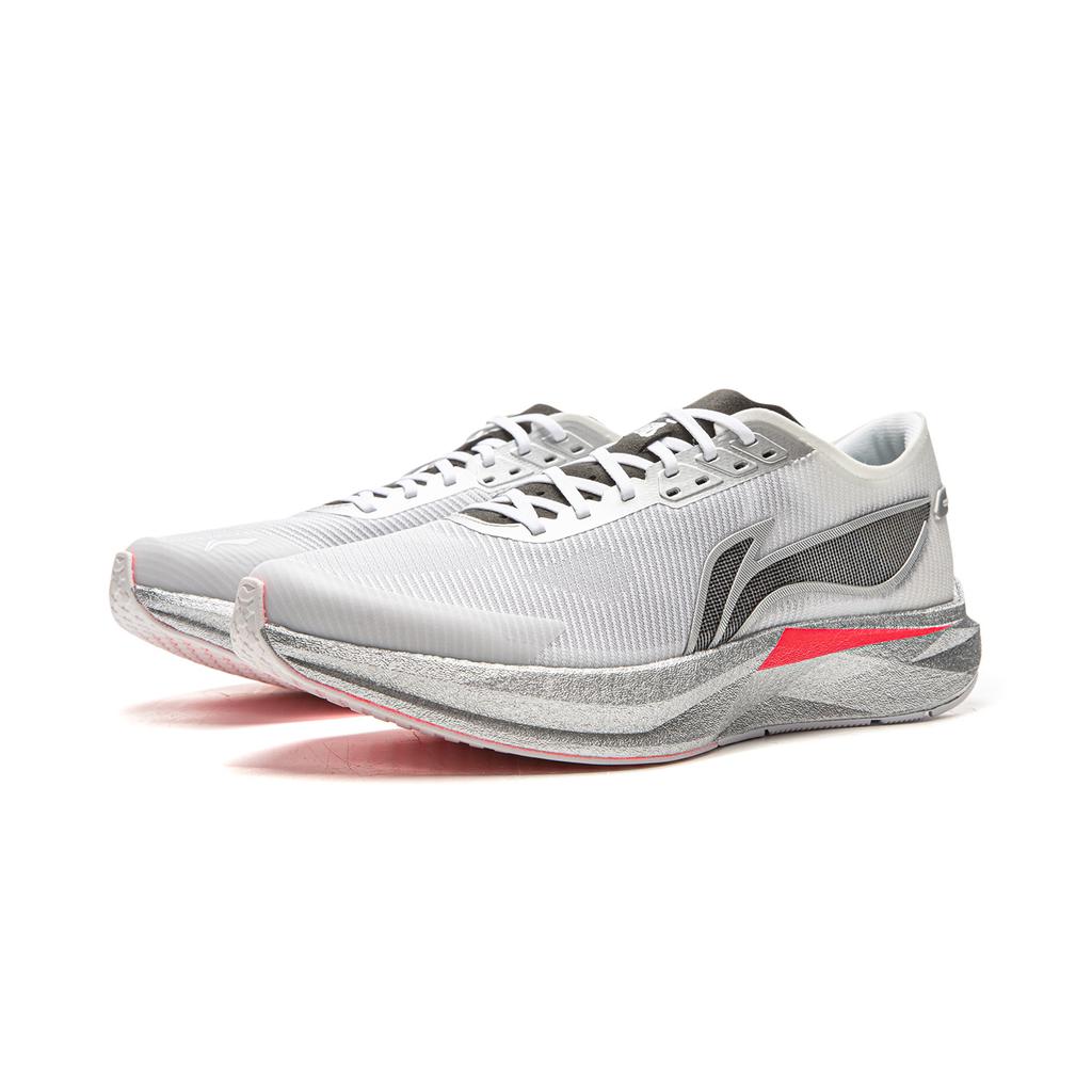 Li Ning Wind Chaser Technology Professional Competition Marathon Running Shoes Men Sneakers Standard-White ARPV007-20