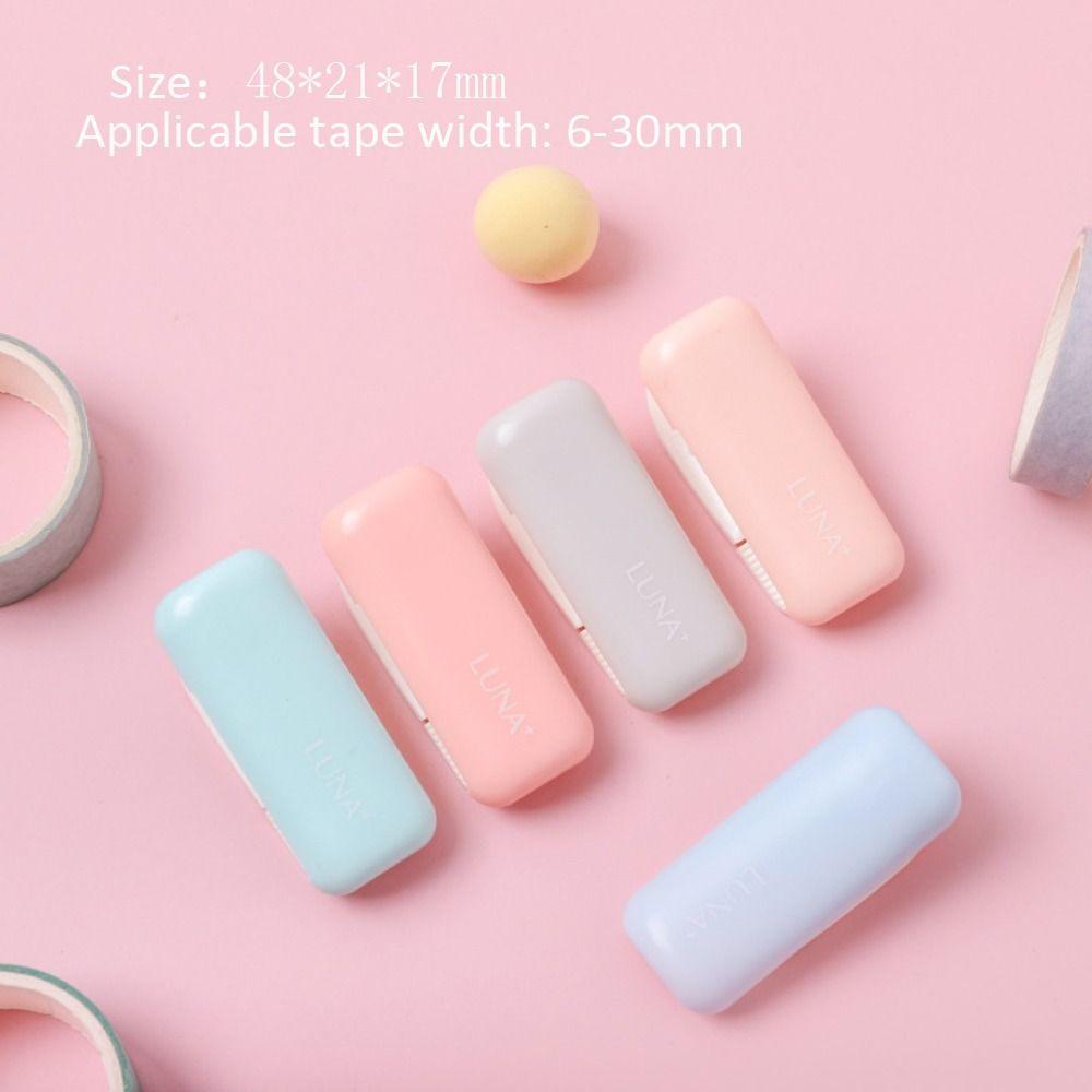 Mini Tape Cutter Arts Tape Dispenser Crafts Scrapbooking Tools Tape Organzier  School Office