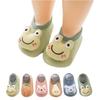 Warm Cushion Toddler Slipper Socks Rubber Sole Infant Soft Soled Shoes  First Walker