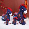 Embroidered 2026 Horse Stuffed Toys 12/15/22/32cm New Year Mascot Pony Plush Doll  Festival Gift
