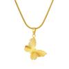 Fashion Titanium Steel Love Pendant Necklace Plated 18K Gold Stainless Steel Internet Celebrity Popular Necklace Women's Jewelry