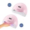 120W High Power Nail UV LED Lamp, Professional Nail Dryer Light Curing Machine for Nail Salon
