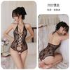 Sexy lingerie sexy neck onesie pajamas perspective uniform seduction pure desire suit