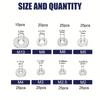 Stainless Steel Large Flat Washers, 8 Sizes Flat Washers Assortment Kit for Car Ship Assembly, Furniture
