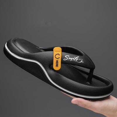 Pantofi pentru bărbați cu platformă, papuci de vară cu talpă moale EVA pentru bărbați, pantofi de plajă, în aer liber, pantofi de baie, anti-alunecare.