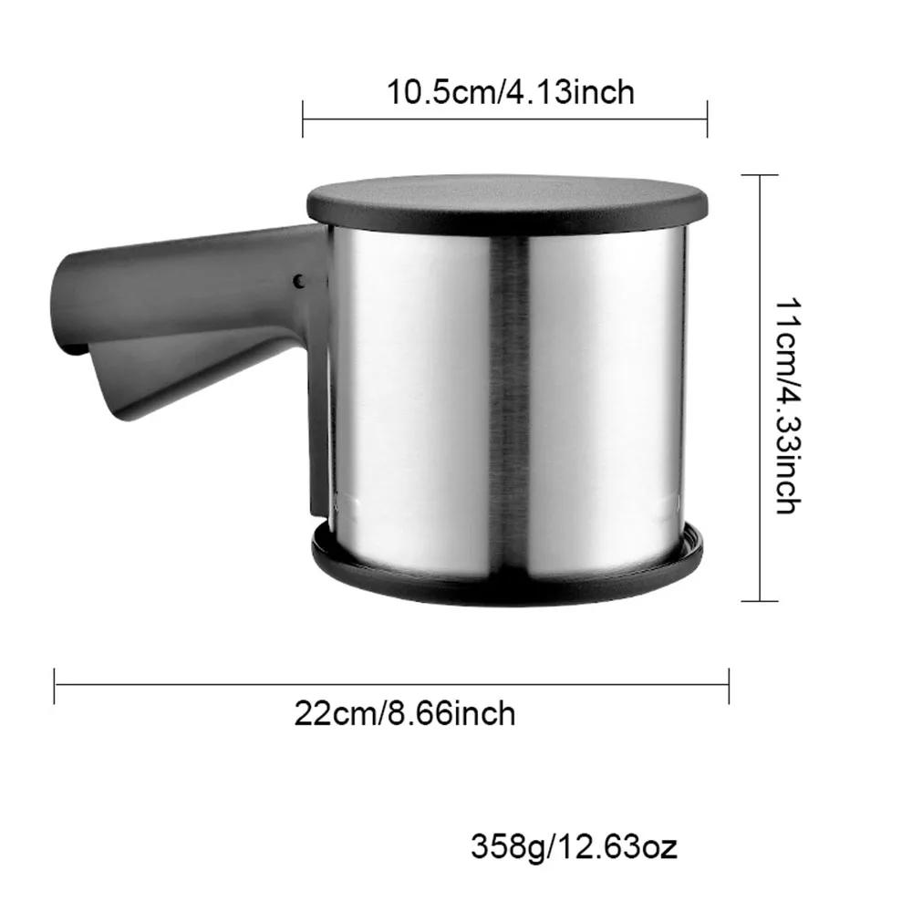 Hight Quality Powder Sugar Shaker With Hand Press Design Stainless Steel Flour Sifter For Baking Fine Mesh Flour Sifter Sieve
