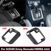 LHD RHD FOR SUZUKI Jimny Nomade 5/SIERRA 3 2025 2026 ABS Black Center Control Gear Shift Panle Interior Decoration Accessories