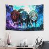 Cool WOLF Tapestry Room decoration Home Decoration Tapestry Decor Accessories Cute Room Decor